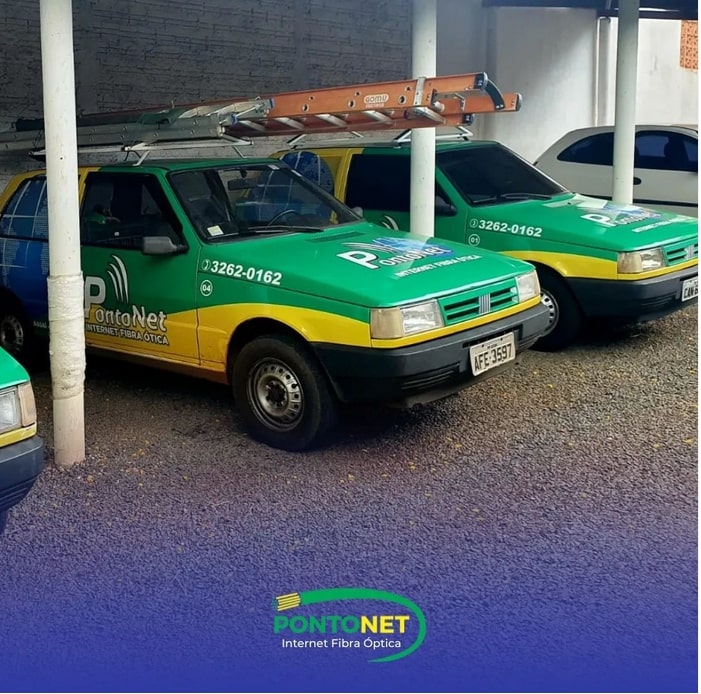 Frota de carros da empresa